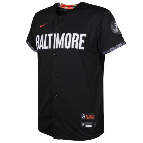 Cal Ripken Baltimore Orioles Nike Youth 2023 City Connect Replica Player Jersey - Black